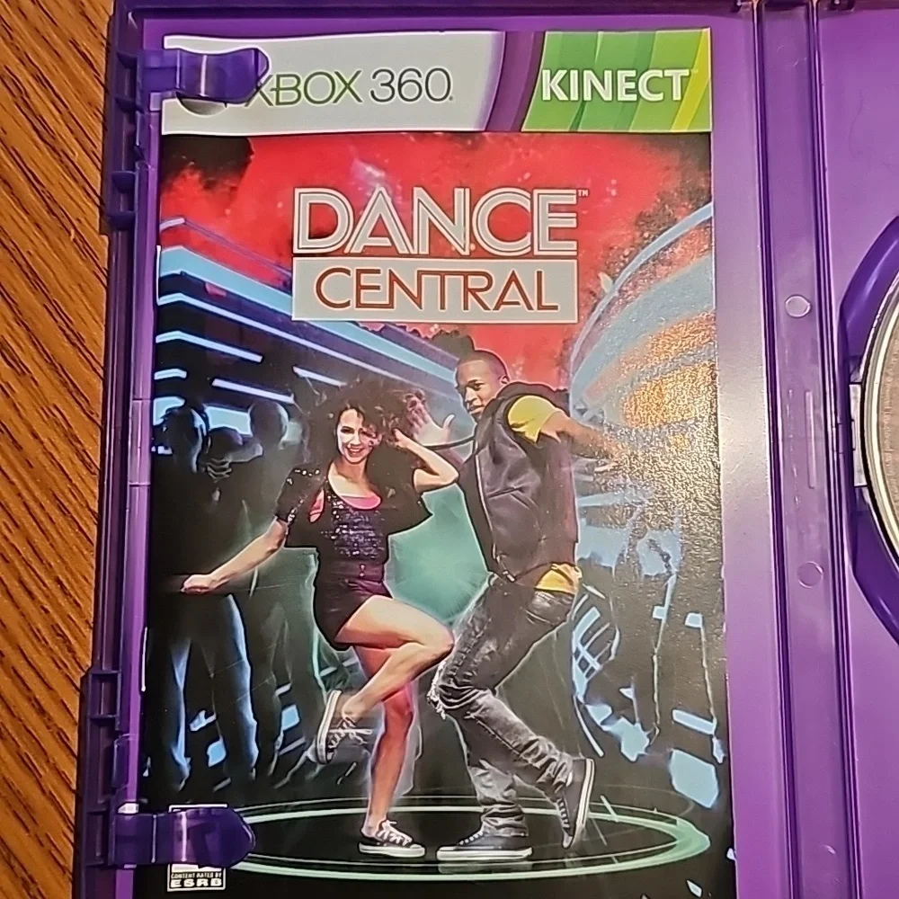 XBOX 360 KINECT DANCE CENTRAL LIKE NEW